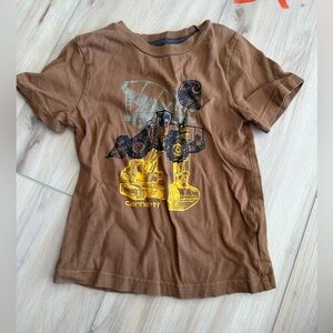 Carhartt Kids Brown Construction Tee